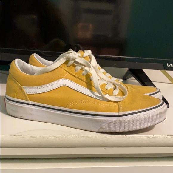 yellow vans size 2